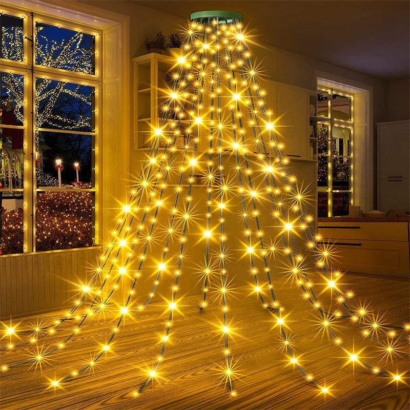 USB Powered LED Light, 8-Modes LED String Light for Christmas Tree, Indoor Decorative Light Suitable for Home Party Wedding