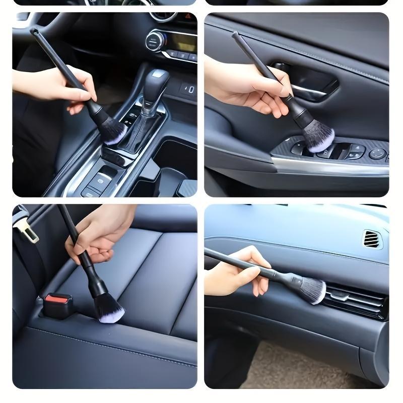 Car Interior Detailing Brush, Soft Bristle Cleaning Brush, Dusting Brush, Car Interior Cleaning Tool, Auto Detail Brush, Car Dash Duster Brush