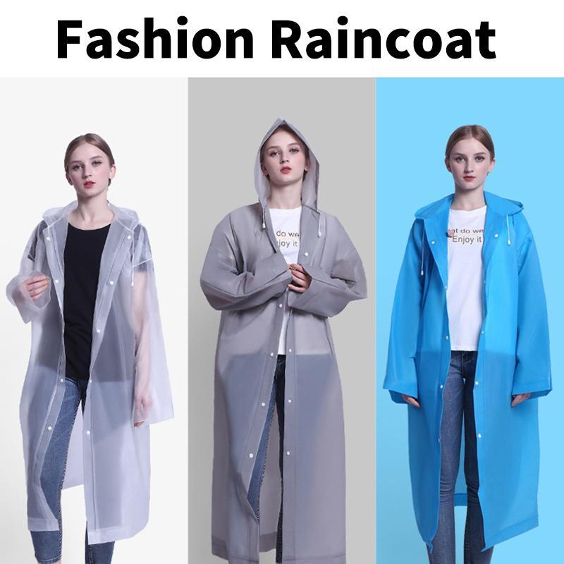 Waterproof Full Body Raincoat, 2 Counts Raincoat for Outdoor Cycling, Hiking, Portable Lightweight Raincoat for Men & Women