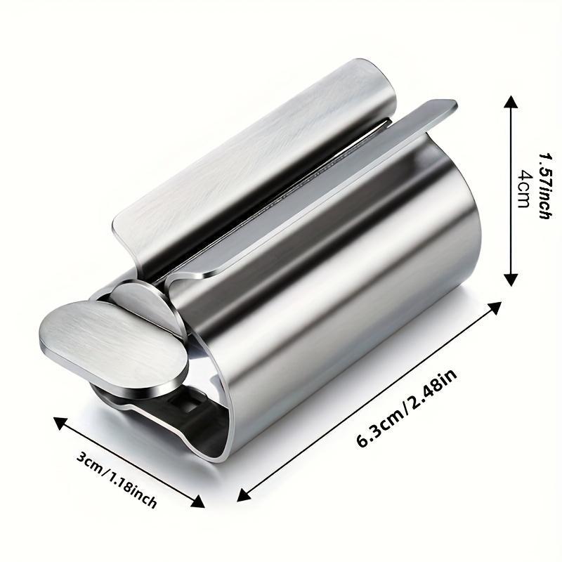 Stainless Steel Toothpaste Dispenser, 1 Count Toothpaste Squeezer, Toothpaste Dispenser for Home Bathroom, Home Supplies