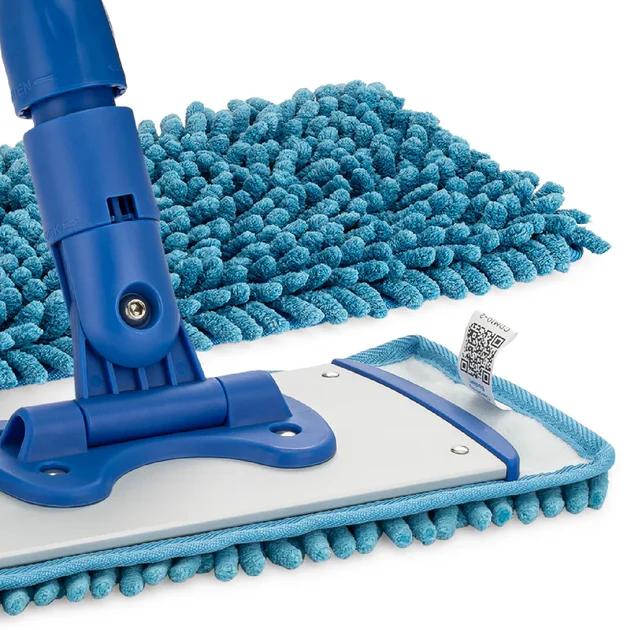 Baseboard Pro Mucho Mop - Baseboard Cleaner Tool with Handle - Clean Base Boards Easily | Microfiber | Professional Quality | Machine Washable | Lightweight | Microfiber Cleaning Pad