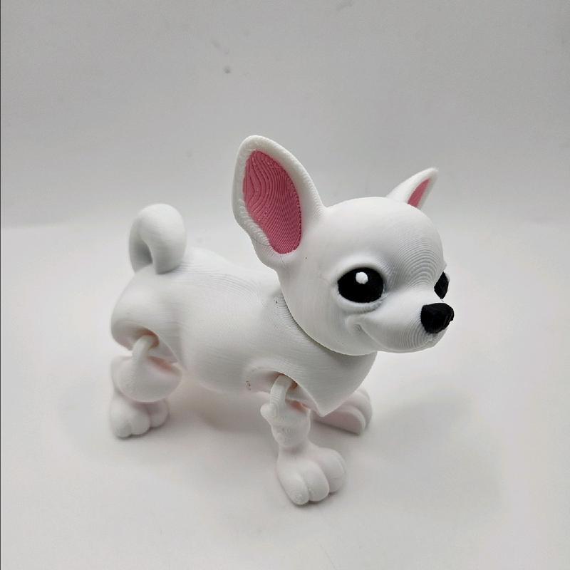 3D Printed Dog Figurines - Perfect for Home Decor and Gift Giving