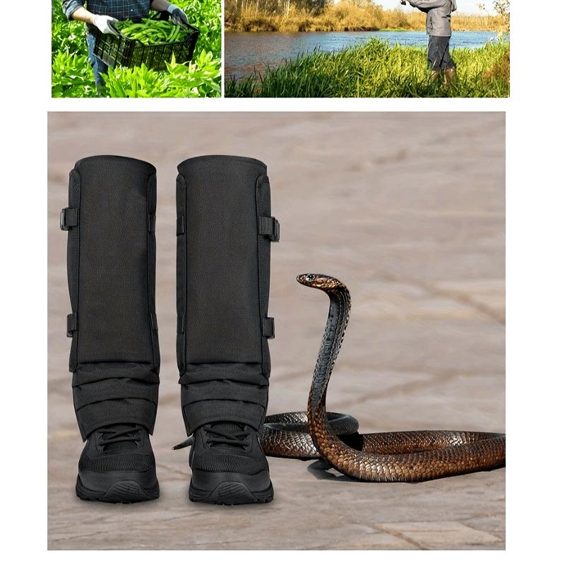 Leg Gaiters, Adjustable Leg Guards, Water-Resistant, Outdoor Fishing And Farming Safety Boot Covers