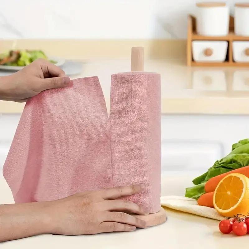 Reusable Car Cleaning Cloth, 20pcs roll Portable Travel Cleaning Cloth, Multipurpose Cleaning Tool for Home Kitchen Car