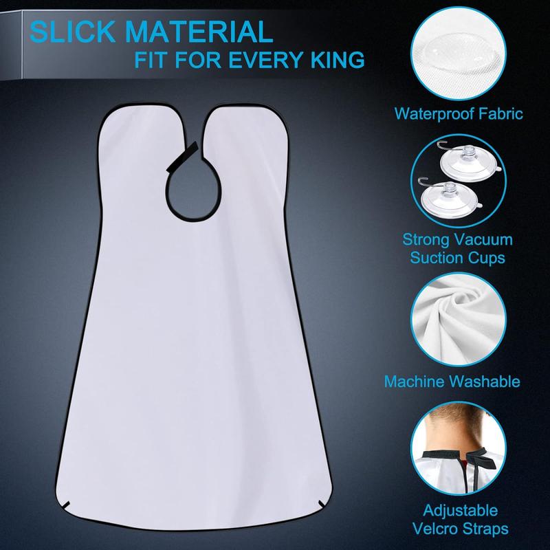 Men's Non-Stick Material Beard Apron, for Styling and Trimming, One Size Fits Everyone