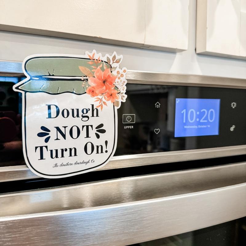 Sourdough Starter Oven Magnet – Keep Your Starter Safe!