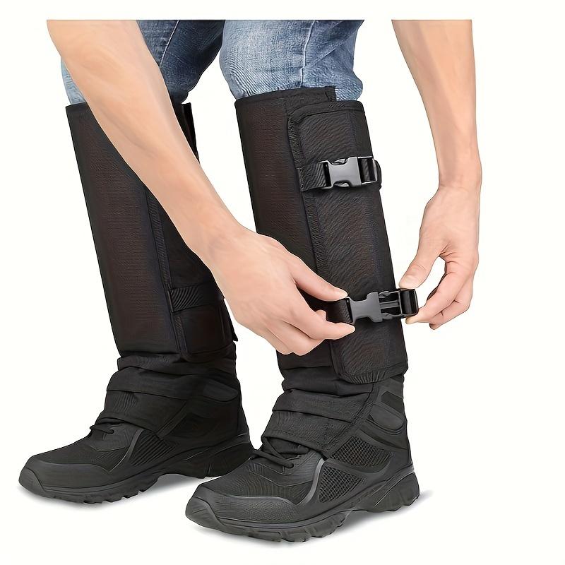 Leg Gaiters, Adjustable Leg Guards, Water-Resistant, Outdoor Fishing And Farming Safety Boot Covers