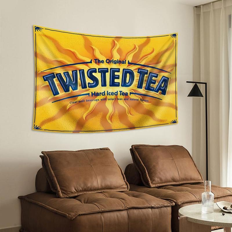 Twisted Tea Flag 3x5ft Banner for Indoor and Outdoor Decoration