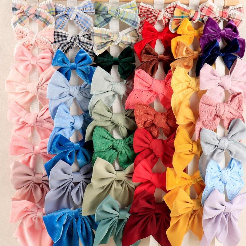 Hair Bow Holder Organizer for Girls Hair Bows,Hair Accessories Headband Organizer Bow Storage Hanger for  Girls Wall Hanging Decor for  Girls (White)