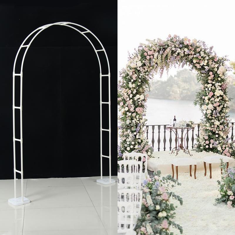 Wedding Arch Flower Frame Stand,220cm Balloon Arch Support Wedding Party Supplies,Outdoor Lawn Decor Baby Shower Birthday Backdrop Decoration balloon arch