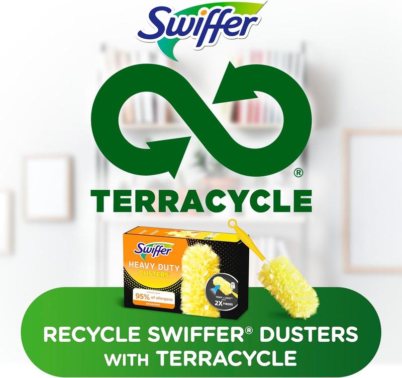 Dusters Heavy Duty Multi-Surface Duster Refills for Cleaning, Unscented, 11 Count - Pack of 11