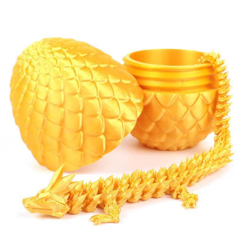 Fantasy dragon egg with movable joints - multifunctional indoor and outdoor decoration, suitable for home and party decoration ornaments Ornaments