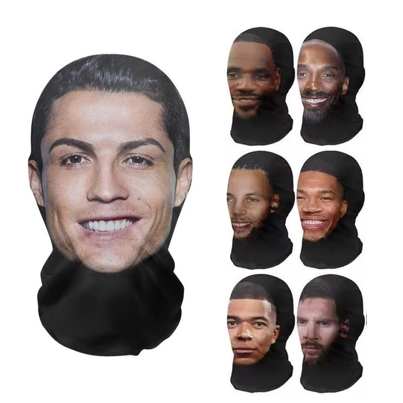 3D Celebrity Cosplay Mask - Funny and Unique Accessory for Cosplay