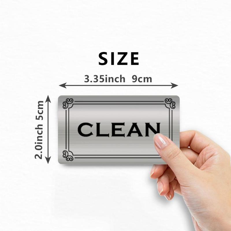 Dishwasher Magnet, 1 Count Clean Dirty Magnet Sign, Dishwasher Magnet Sign, Kitchen Decoration, Home Decoration, Kitchen Accessories