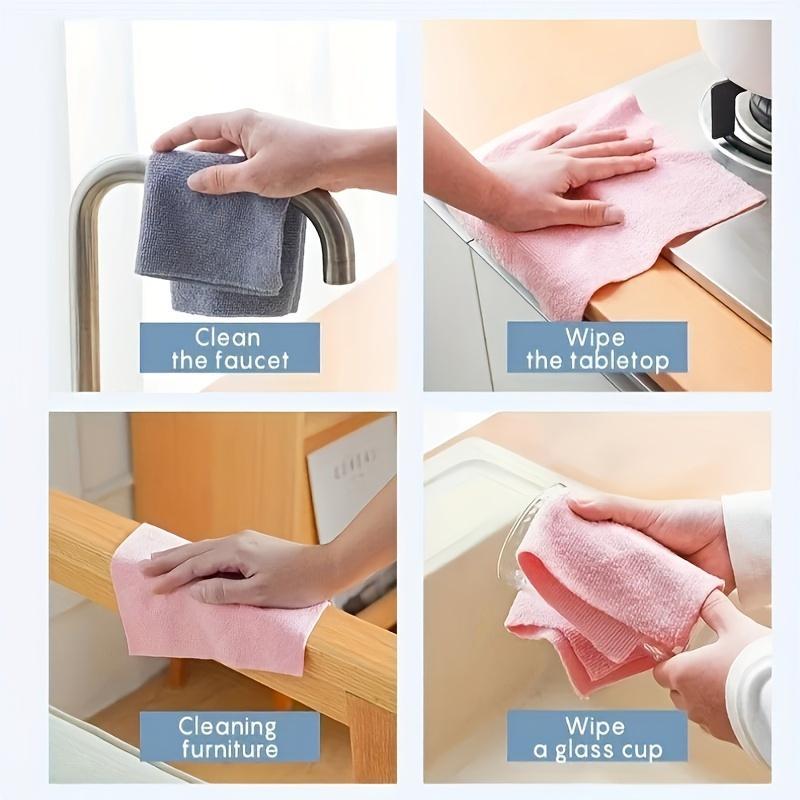 Reusable Car Cleaning Cloth, 20pcs roll Portable Travel Cleaning Cloth, Multipurpose Cleaning Tool for Home Kitchen Car