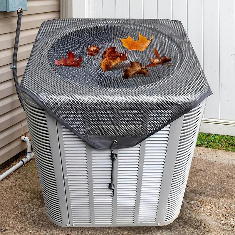 Outdoor Air Conditioner Cover, 1 Count Durable Mesh Air Conditioner Cover, Dustproof Cover for Indoor & Outdoor