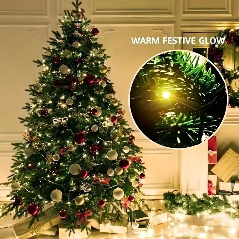 USB Powered LED Light, 8-Modes LED String Light for Christmas Tree, Indoor Decorative Light Suitable for Home Party Wedding