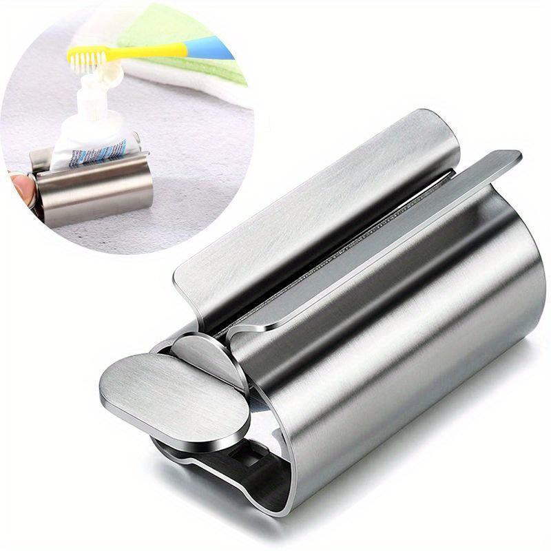 Stainless Steel Toothpaste Dispenser, 1 Count Toothpaste Squeezer, Toothpaste Dispenser for Home Bathroom, Home Supplies