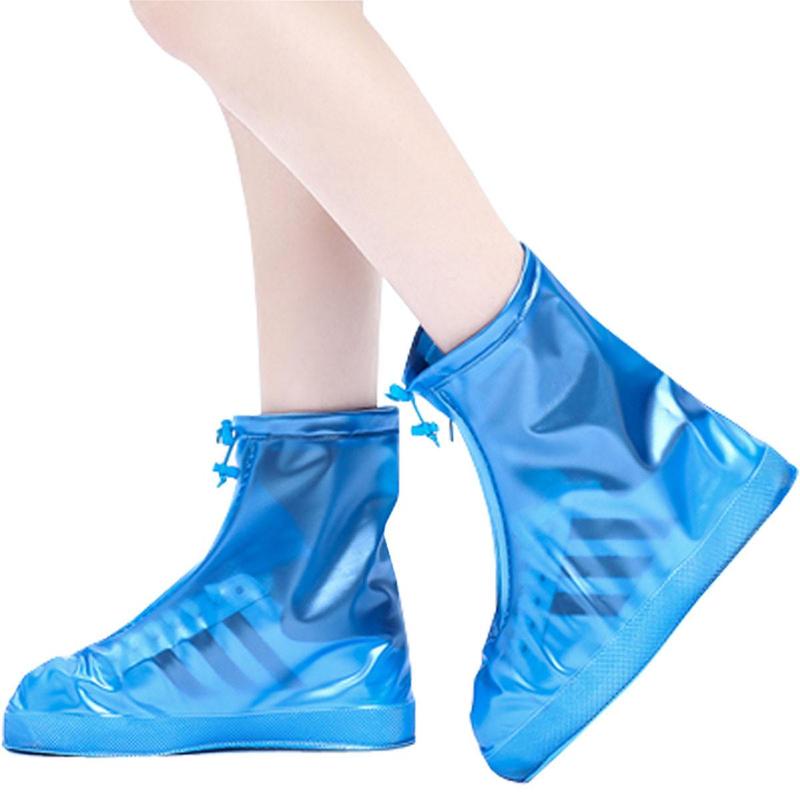 Waterproof Shoe Cover, 1 Count Outdoor Clear Rain Boots, Home Essentials Anti-slip Shoes Protector, Summer Gift, Home Accessories