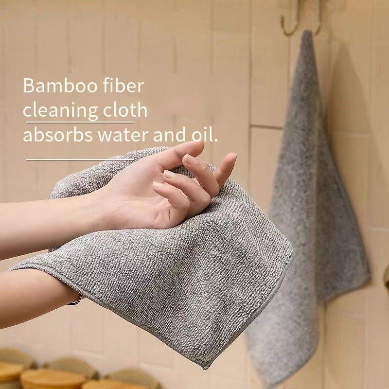 Microfiber Cleaning Cloth, 5 10 20pcs Multipurpose Absorbent Kitchen Cleaning Cloth, Household Dishwashing Cloth, Cleaning Rag