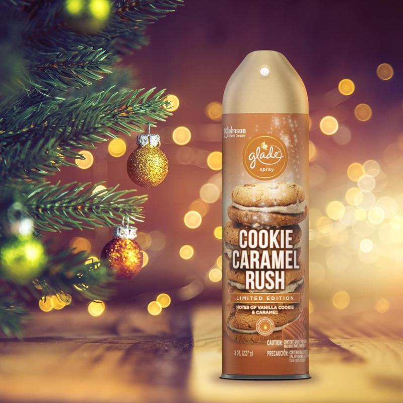 Air Freshener, Room Spray, Cookie Caramel Rush, 8 Oz