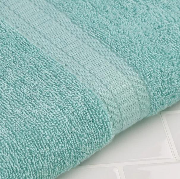 stays Solid Bath Towel, Clearly Aqua bathroom towels