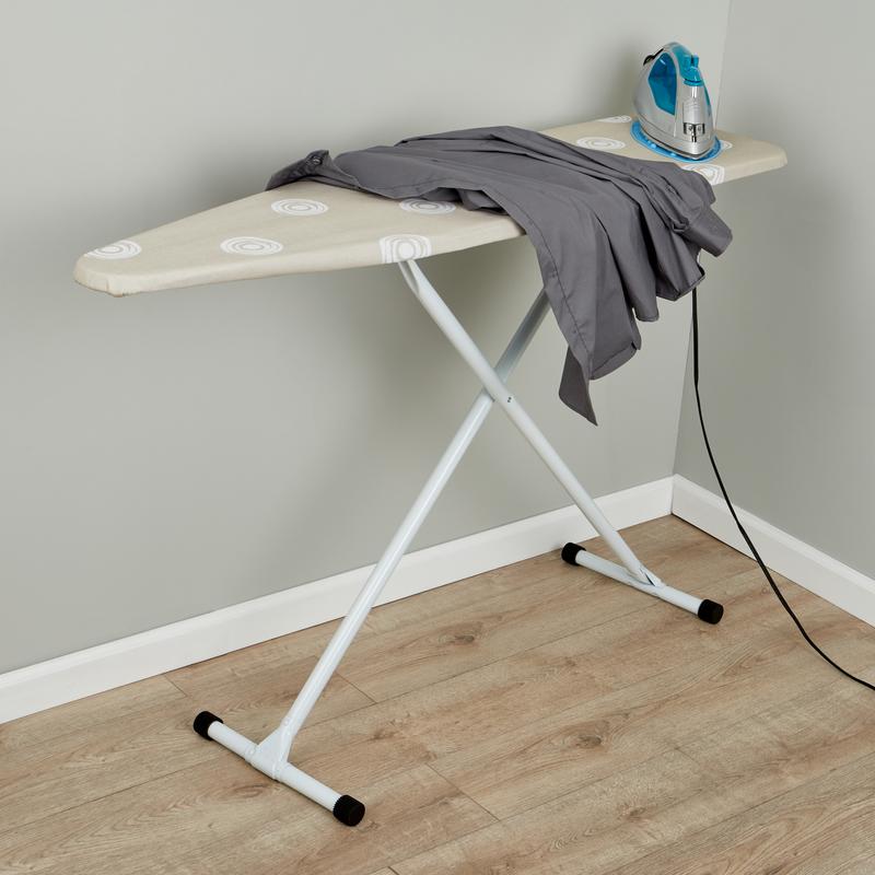 Mainstays T-Leg Ironing Board with Pad and Cover