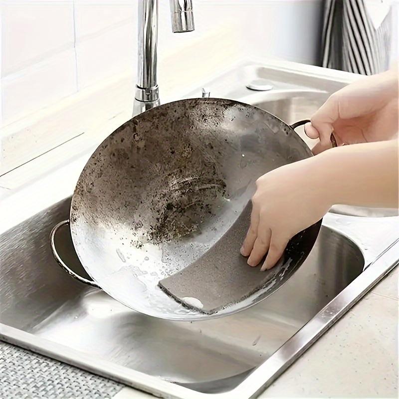 Rust Removal Cleaning Sponge, Multipurpose Dish Washing Sponge, Sanding Sponge for Car, Home, Office, Kitchen, Bathroom