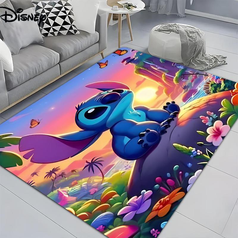 Cartoon Animal Pattern Bath Mat, 1 Count Non-slip Soft Floor Mat, Decorative Carpet for Home Living Room Bedroom Bathroom