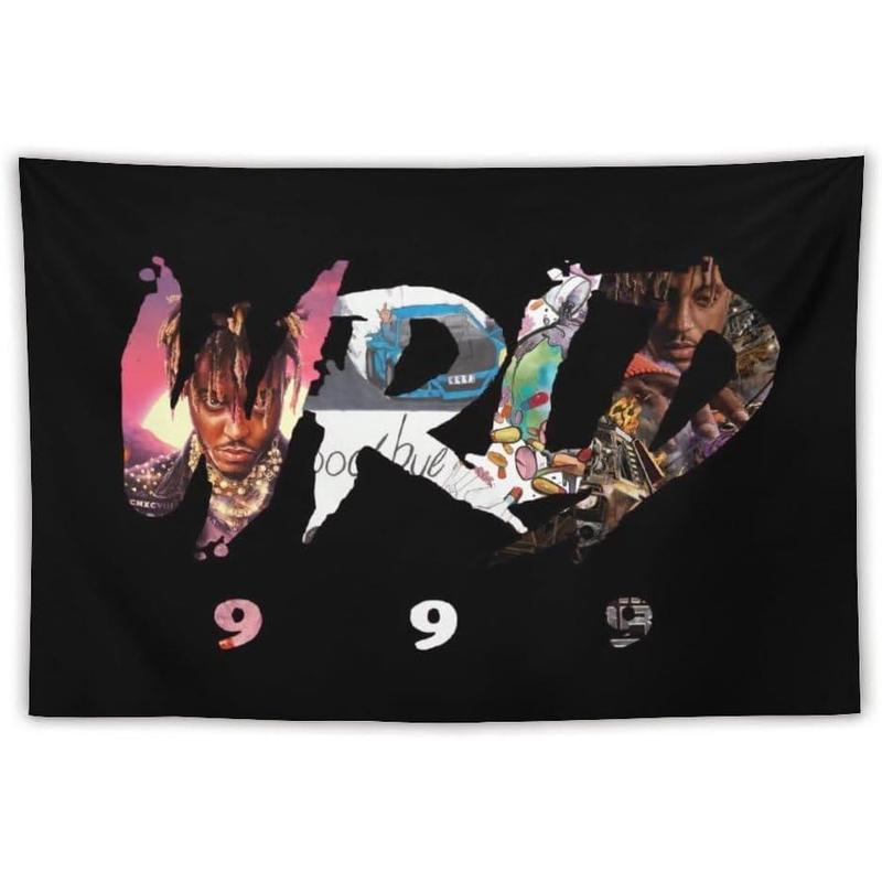 Rapper Singer Tapestry for College Dorm, Juice Bedroom And Living Room Home Decor 40