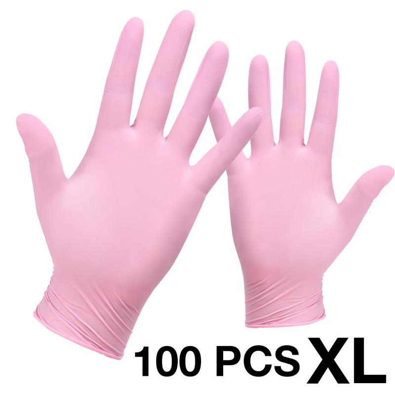 Disposable Durable Gloves, 100pcs Waterproof & Anti-slip Cleaning Gloves, Household Cleaning Supplies For Grooming & Cooking