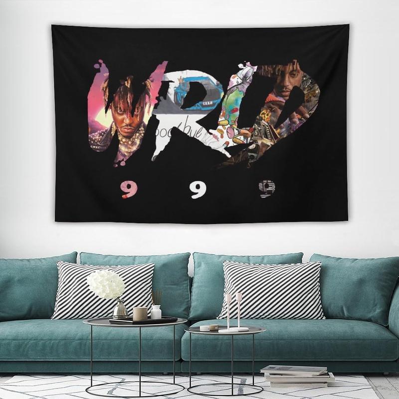 Rapper Singer Tapestry for College Dorm, Juice Bedroom And Living Room Home Decor 40