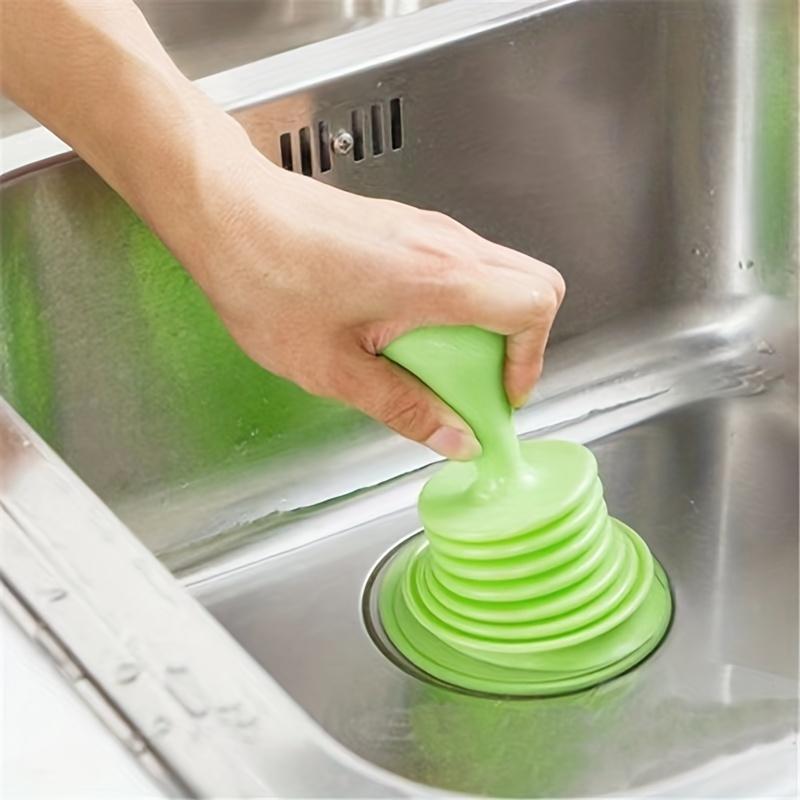 Random Color Kitchen Sink Sewer Dredge Tool, 1 Count Toilet Clog Remover, Sink Drain Cleaner For Home