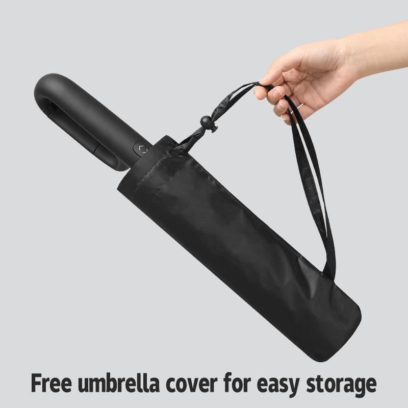 Fully Automatic Buckle Umbrella: A Versatile, Anti-UV Folding Sunshade for Men and Women, Strong Resistance to Harsh Weather Outdoors