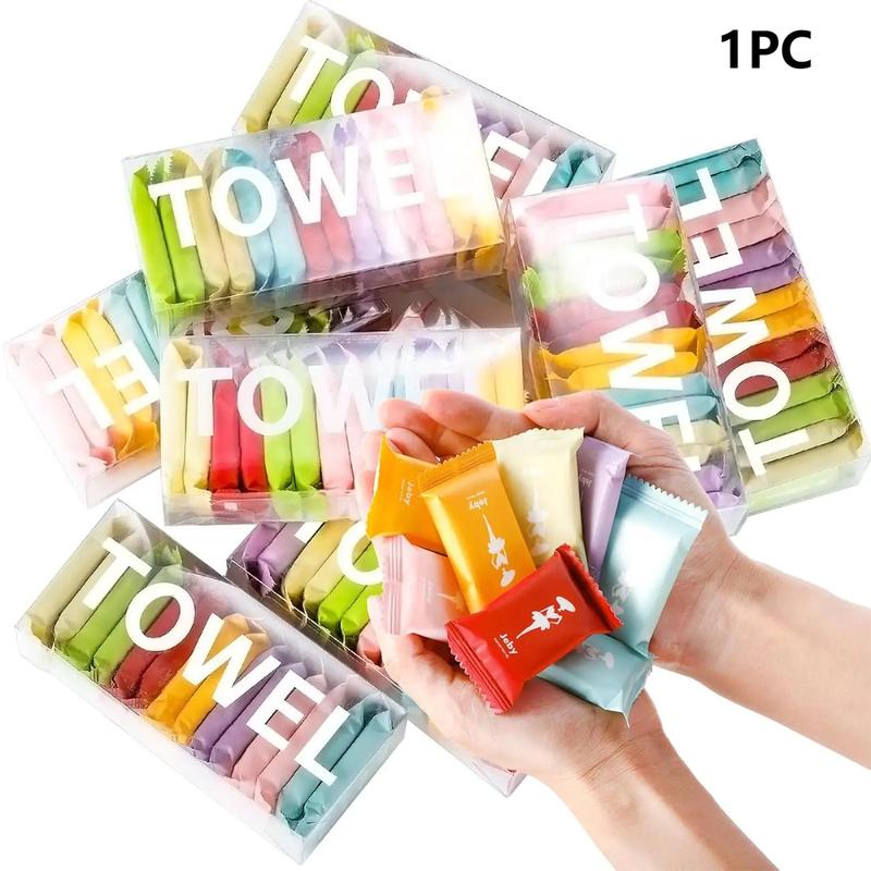 Disposable Compressed Towel, Portable Weekly Travel Towel, Facial Towel for Outdoor Camping Hiking, Christmas Gift