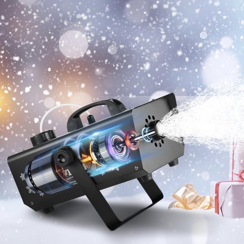 Snow Machine 650W Handheld Hanging Snow Making Machine for Holidays