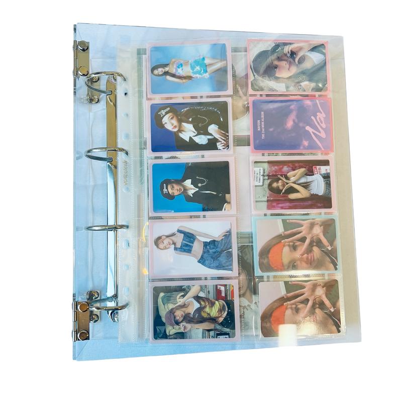 [10% OFF] K-KEEP [A4 Plus] - Acrylic Series -  Aesthetic Hardcover Binder 2 inch D-Ring | Large Capacity Kpop Photocard Binder (Self-Assembly Required)