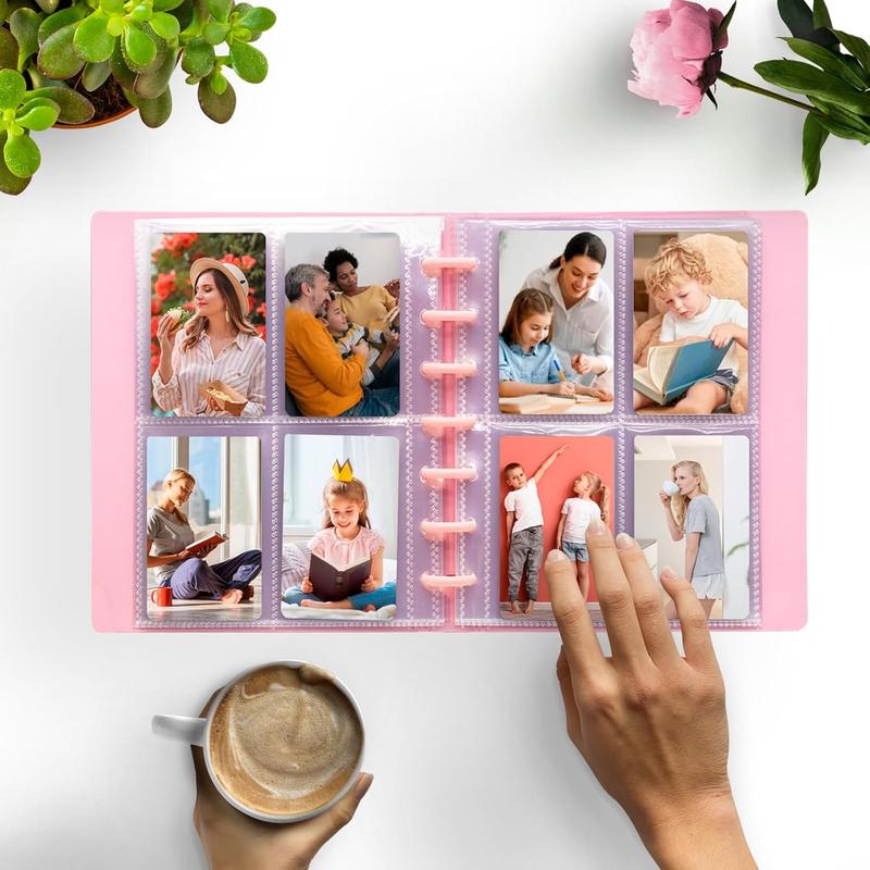 A5 Kpop Photocard Binder with 20 count Inner Pages, Kpop Photocard Holder Book, 2x3