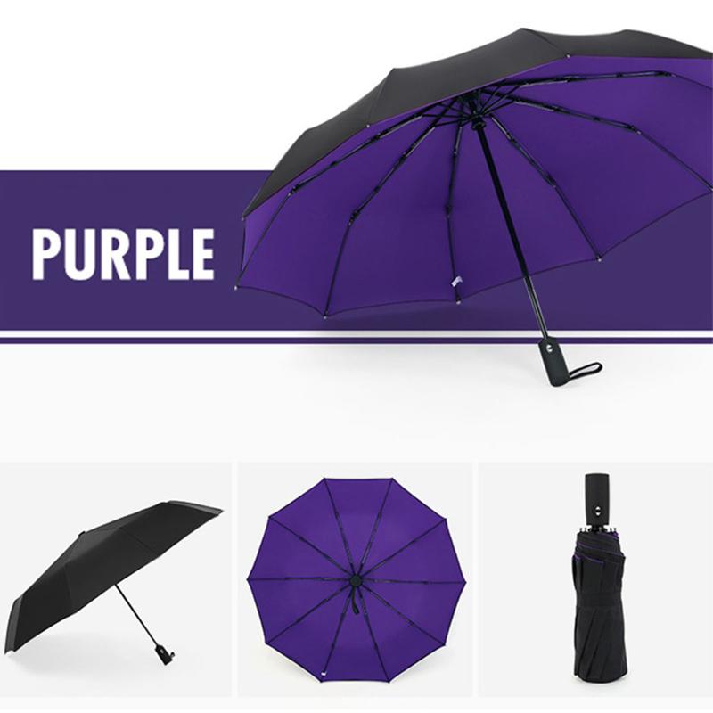 Windproof Double Layer Fully Automatic Resistant Umbrella