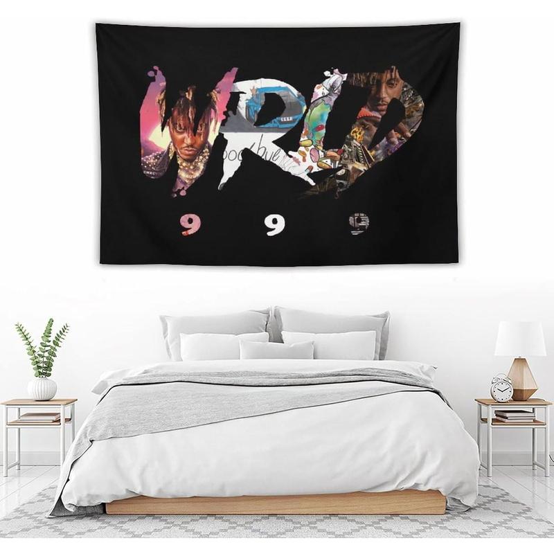 Rapper Singer Tapestry for College Dorm, Juice Bedroom And Living Room Home Decor 40