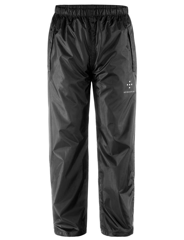 Mens Rain Pants Waterproof Pants with Pockets Lightweight Packable Windproof Outdoor Over Pants for Hiking Fishing