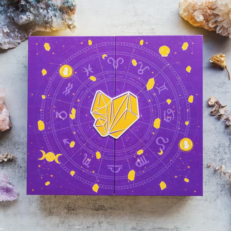 Crystal Halloween Countdown Gift Box