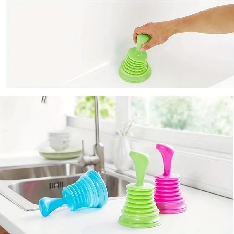 Random Color Kitchen Sink Sewer Dredge Tool, 1 Count Toilet Clog Remover, Sink Drain Cleaner For Home