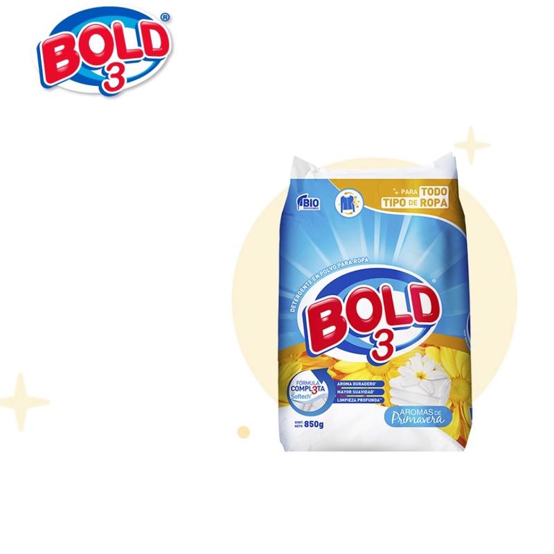 BOLD3 Laundry Detergent Powder - Unique Aromas for Perfect Clothes