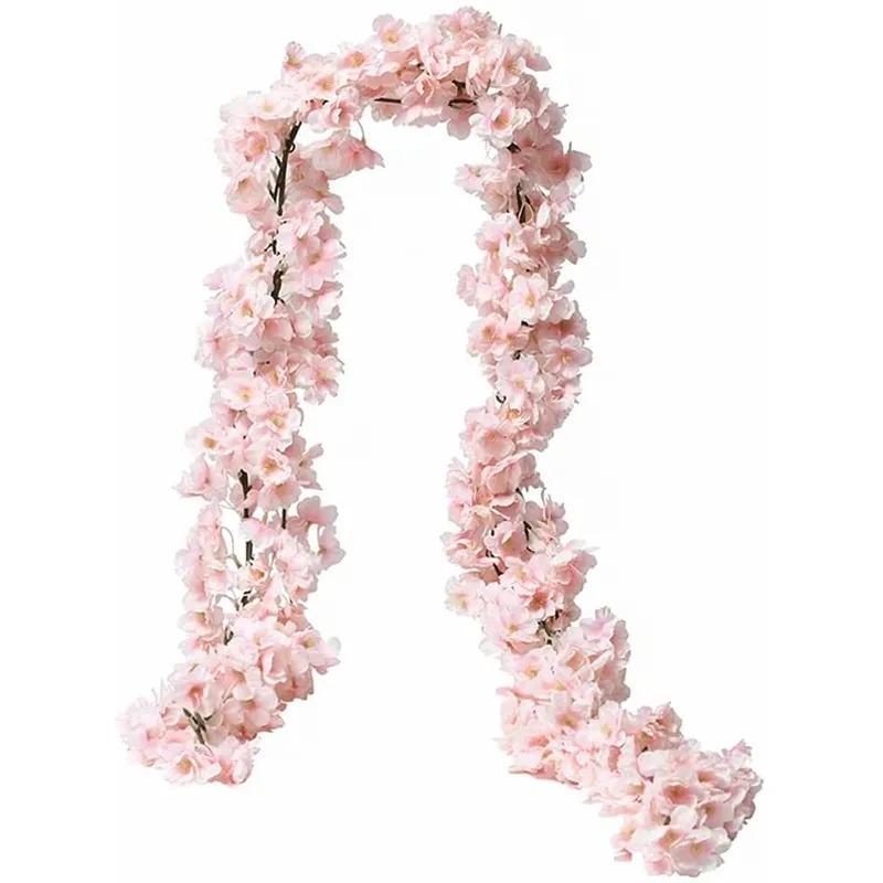 Artificial Flower Vine, Creative DIY Spring Fake Flower Garland for Easter Decor, Decorative Flowers & Plants for Home & Wedding Party, Home Decor Ideas