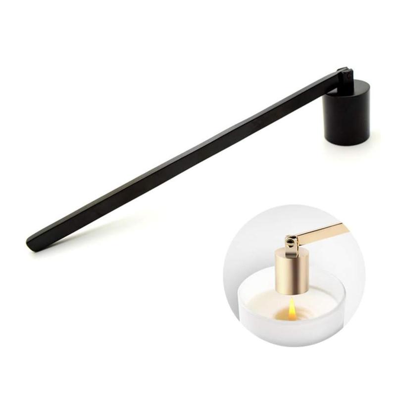 Stainless Steel Candle Snuffer, 1 Count Candle Extinguisher Tool, Candle Accessories for Putting Out Candle Wicks Flame Safely, Home Decor Supplies