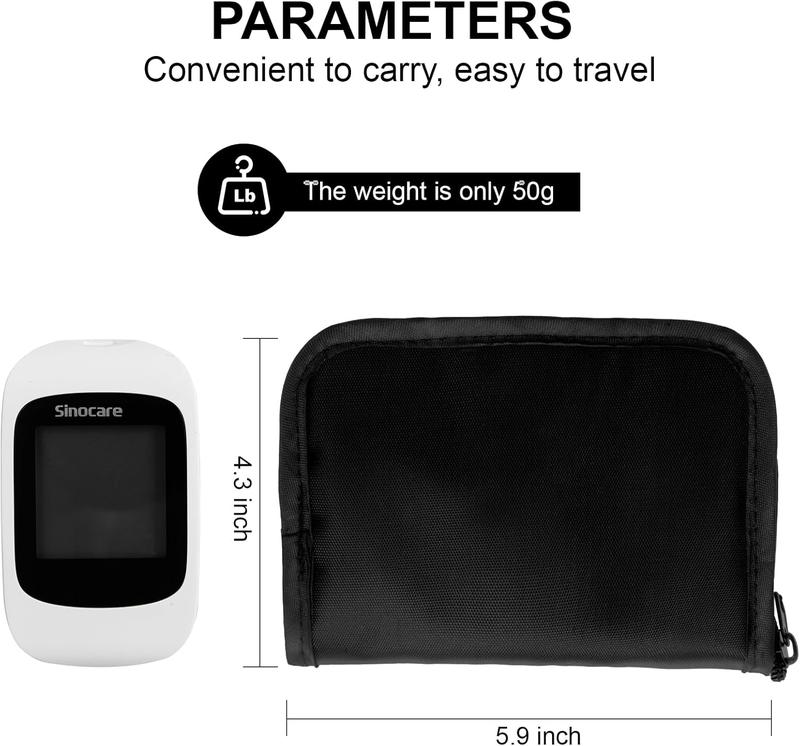 Supply Case, Diabetic Organizer Carrying Travel Case Kit, Portable  Testing Kit Case,  Glucose Meter Storage Bag, Glucose Monitor Case