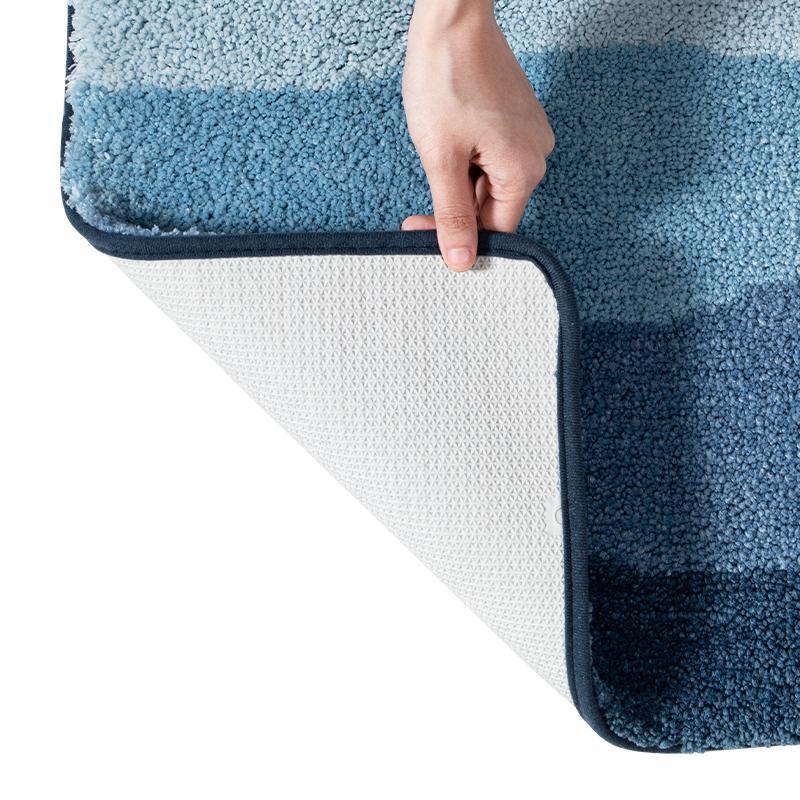 Bathroom Mat, 1 Count Water Absorbent Non-slip Bath Mat, Floor Mat for Bathroom, Toilet, Shower