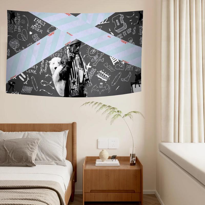 Luv is Rage 2 Flag 3X5 FT Dorm Decor Man Cave Wall Banner Poster with Brass Grommets For College Dorm