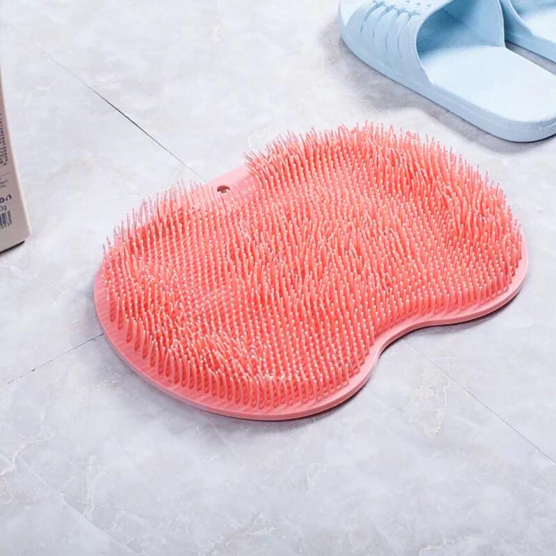 Wall Mounted Back Scrubber, Foot Scrubber, Shower Massage Brush, Bathing Accessories for Home Bathroom, Summer Gift